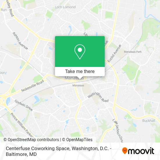 Centerfuse Coworking Space map