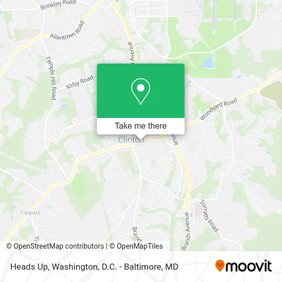 Heads Up map