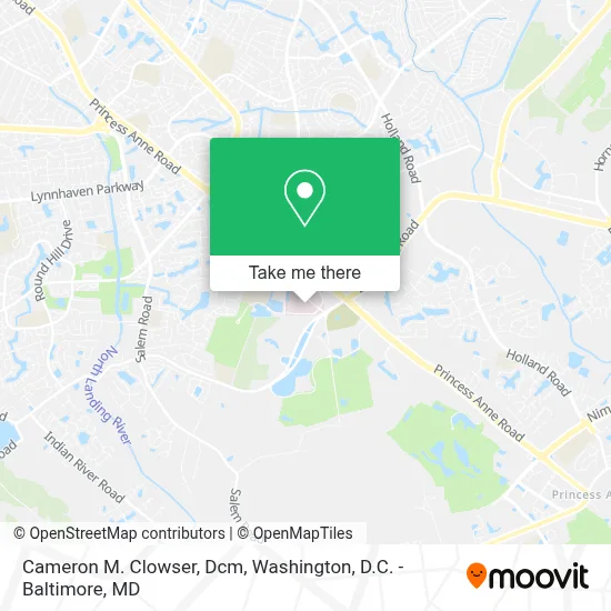 Cameron M. Clowser, Dcm map