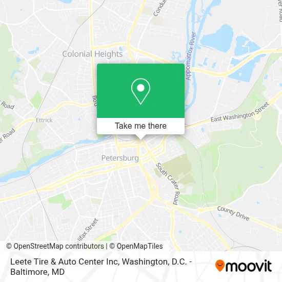 Leete Tire & Auto Center Inc map