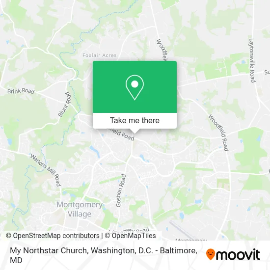 My Northstar Church map
