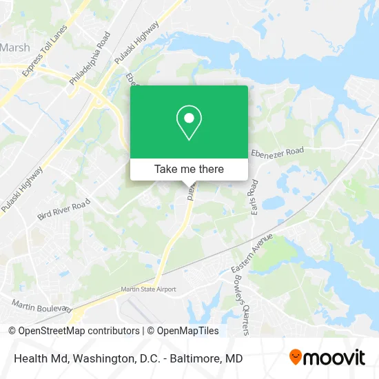 Health Md map