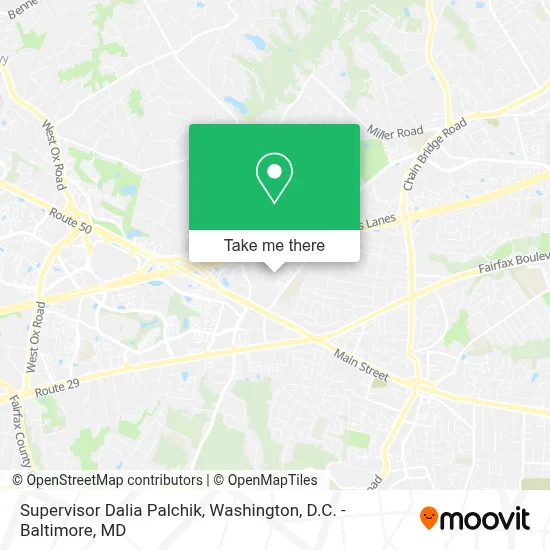 Supervisor Dalia Palchik map