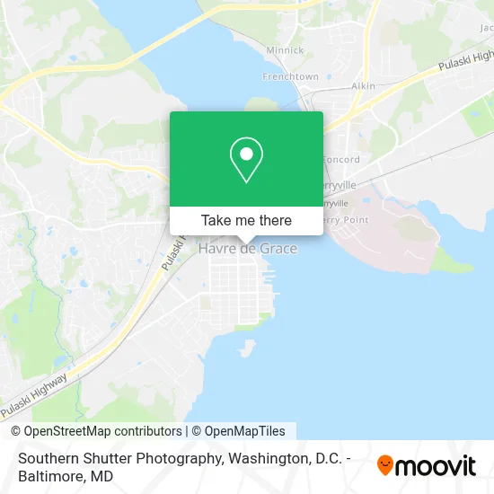 Southern Shutter Photography map