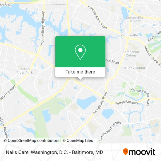 Nails Care map