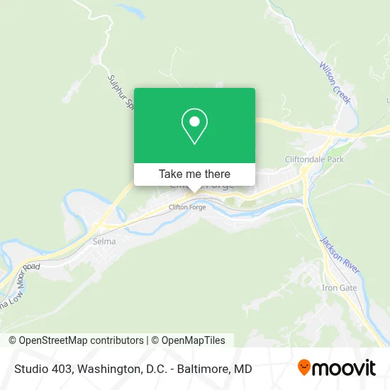 Studio 403 map