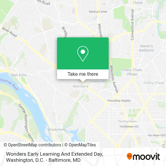 Wonders Early Learning And Extended Day map