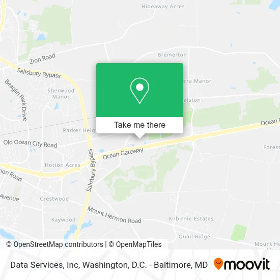 Data Services, Inc map