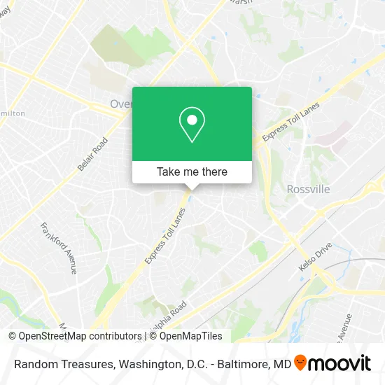 Random Treasures map