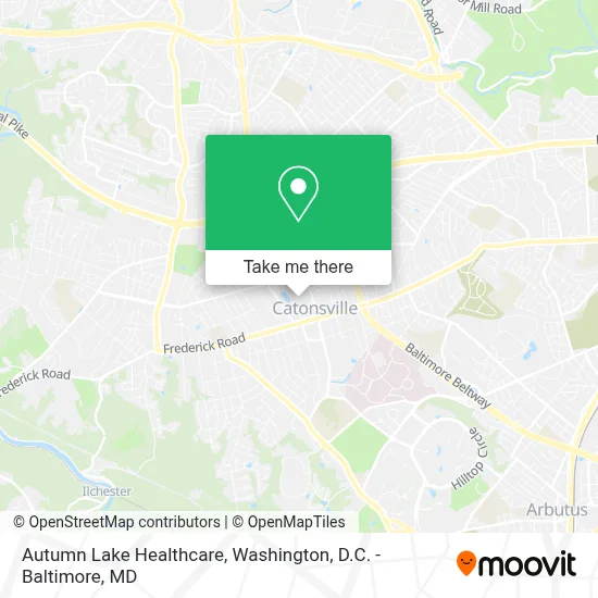 Autumn Lake Healthcare map