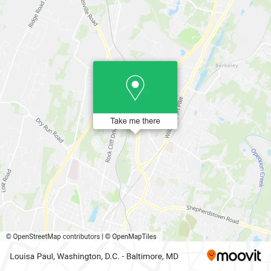 Louisa Paul map