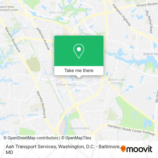 Aah Transport Services map
