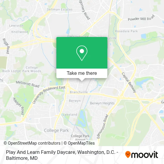 Play And Learn Family Daycare map