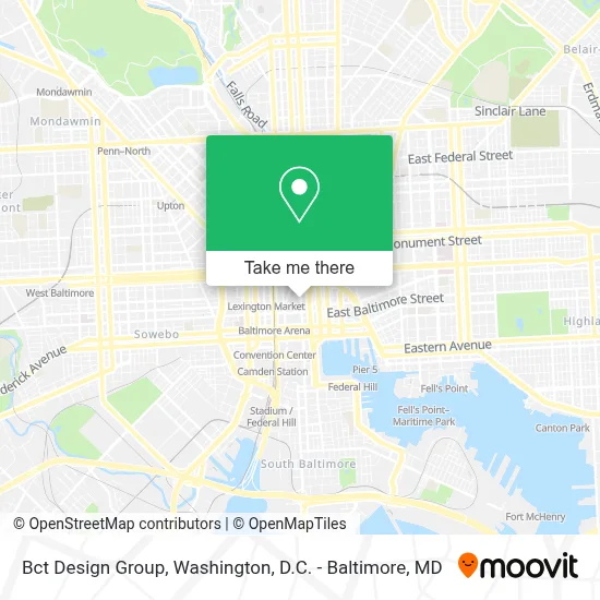 Bct Design Group map