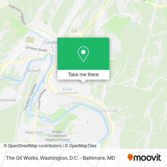 The Oil Works map