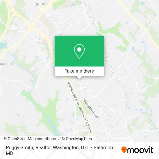 Peggy Smith, Realtor map