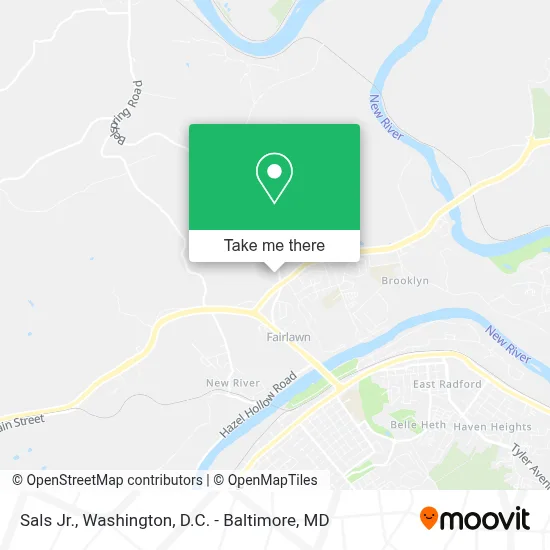 Sals Jr. map