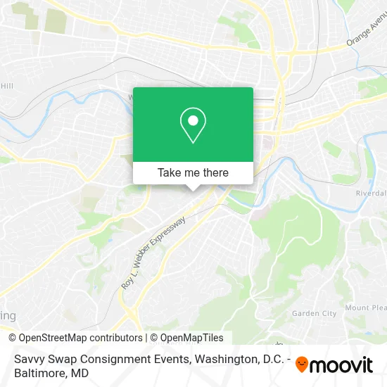 Savvy Swap Consignment Events map