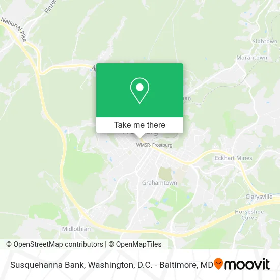 Susquehanna Bank map