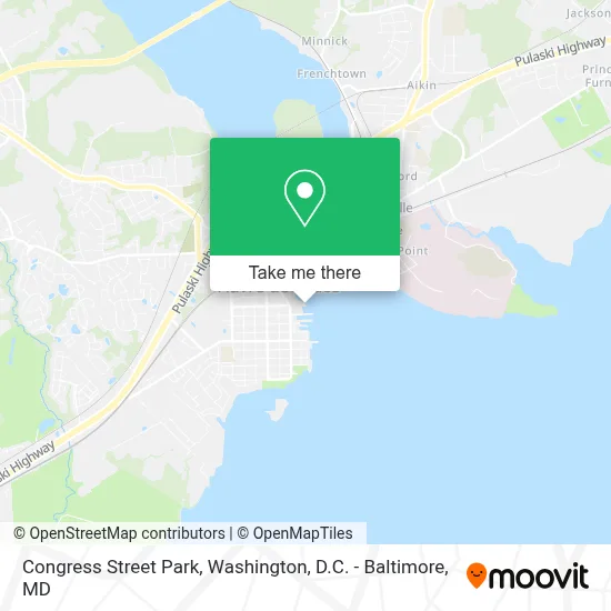 Congress Street Park map