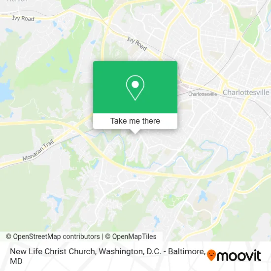 New Life Christ Church map