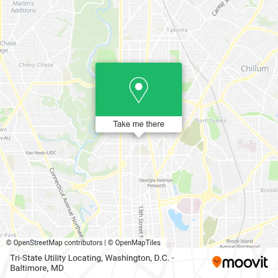 Tri-State Utility Locating map