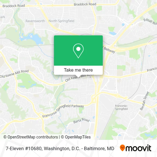 7-Eleven #10680 map