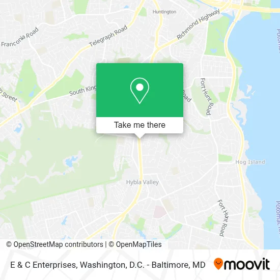 E & C Enterprises map