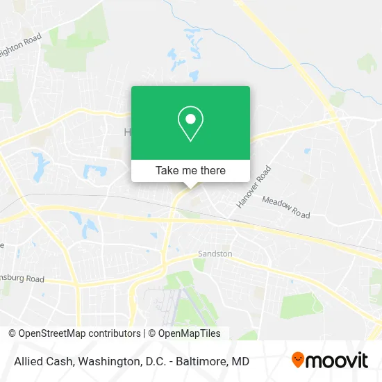 Allied Cash map