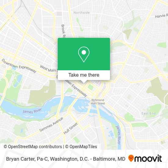 Bryan Carter, Pa-C map