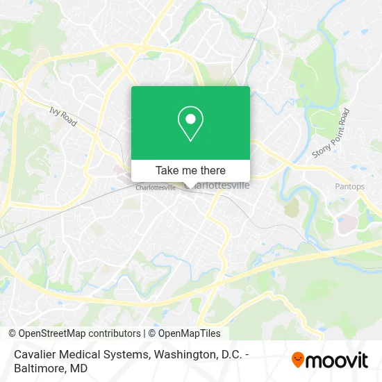 Cavalier Medical Systems map