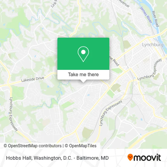 Hobbs Hall map