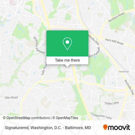 Signaturemd map