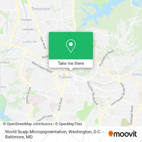 World Scalp Micropigmentation map
