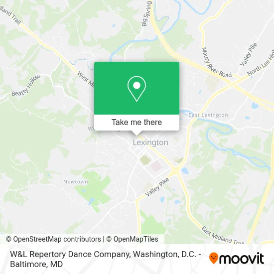W&L Repertory Dance Company map