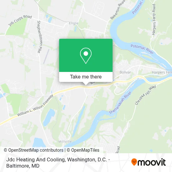 Jdc Heating And Cooling map