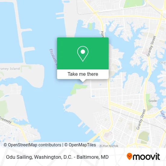 Odu Sailing map