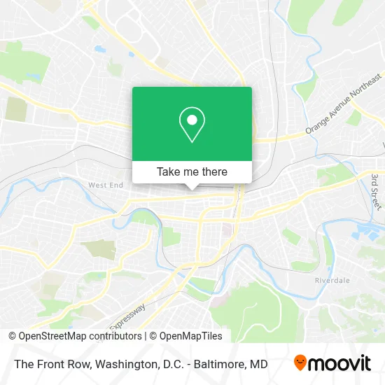 The Front Row map