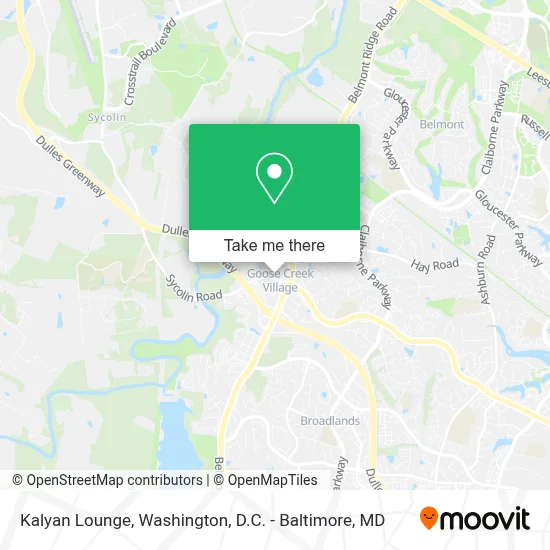 Kalyan Lounge map