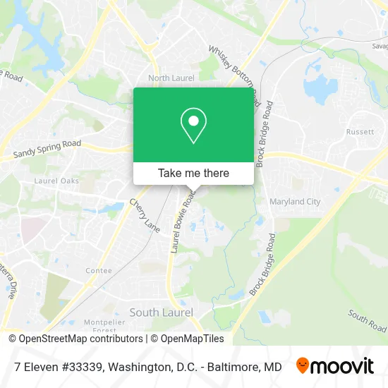 7 Eleven #33339 map