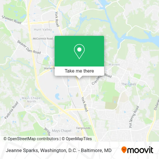 Jeanne Sparks map
