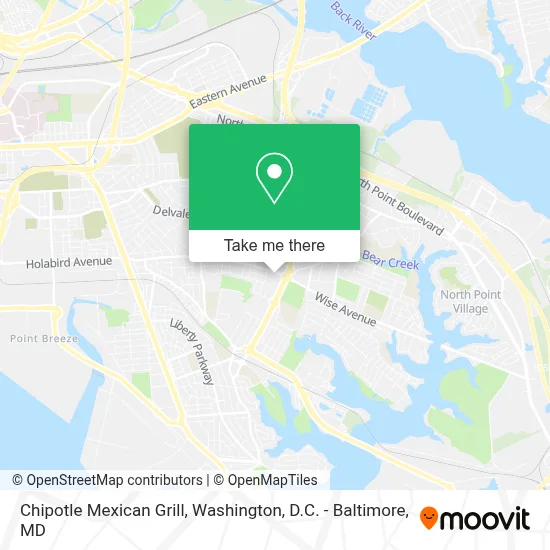 Chipotle Mexican Grill map