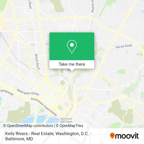 Kelly Rivers - Real Estate map