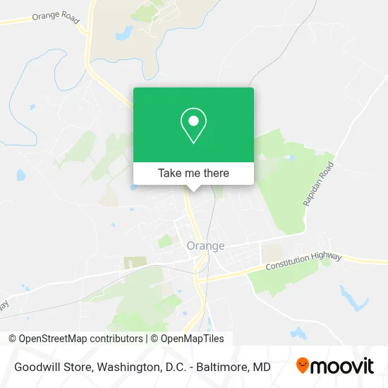Goodwill Store map