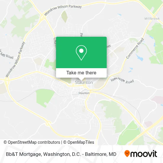 Bb&T Mortgage map