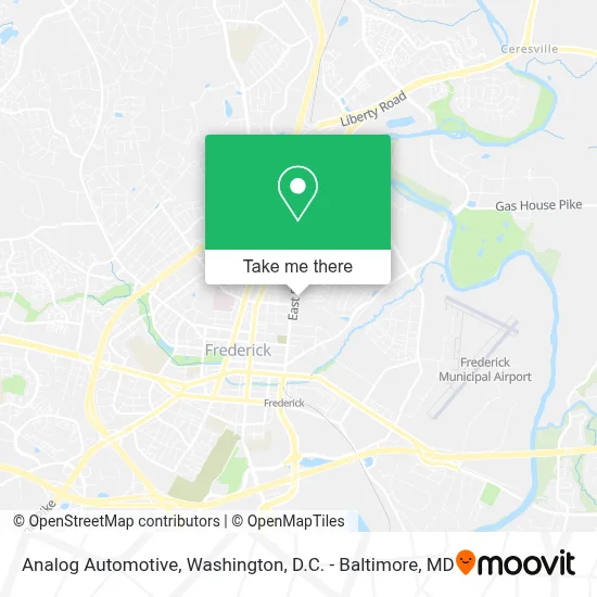 Analog Automotive map