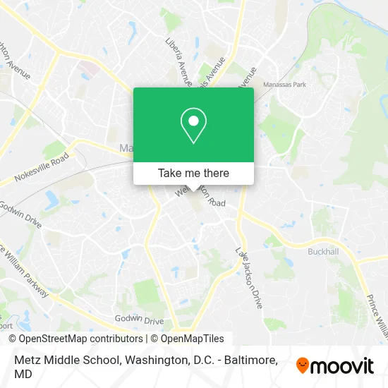 Metz Middle School map
