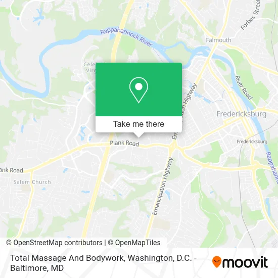 Total Massage And Bodywork map