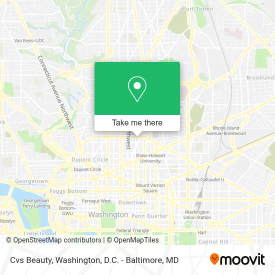 Cvs Beauty map