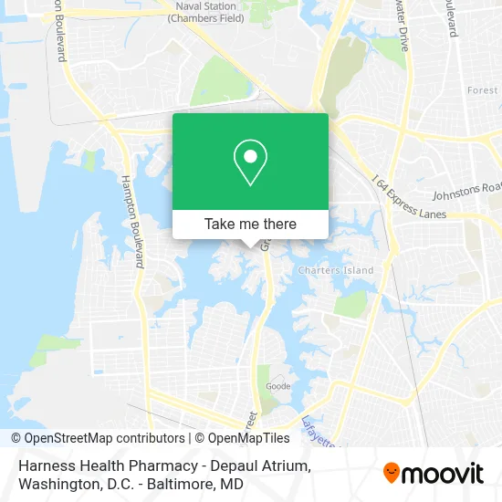 Harness Health Pharmacy - Depaul Atrium map